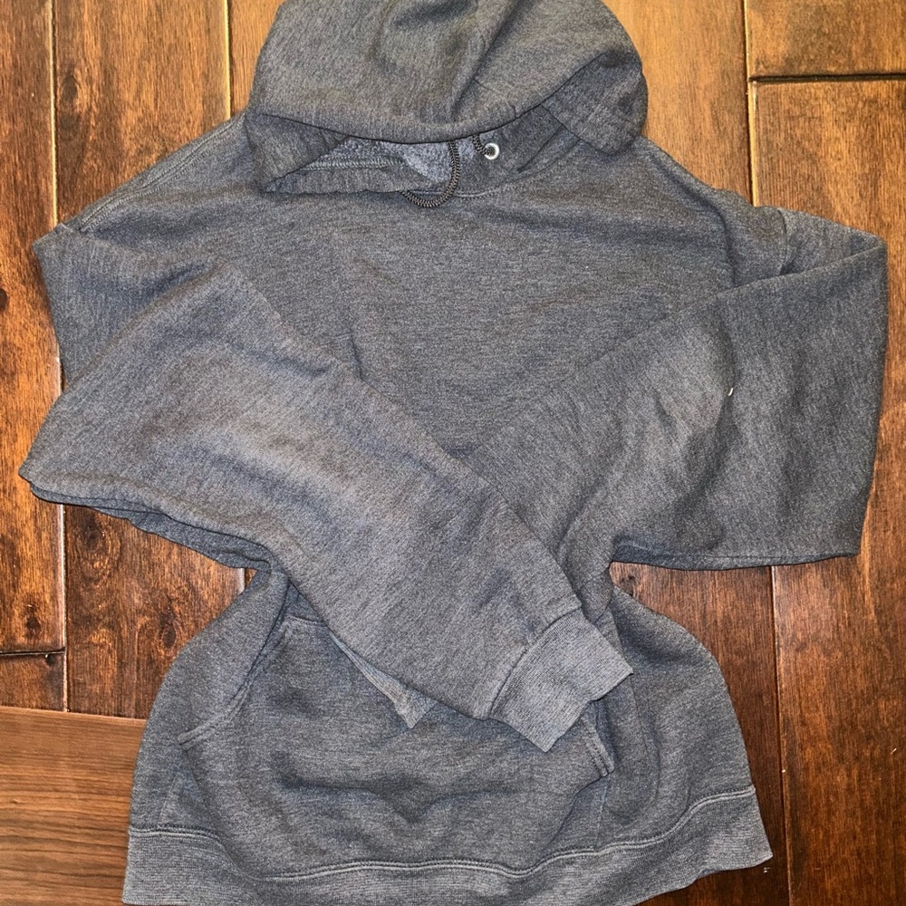 Comfy Gray Pullover Hoodie